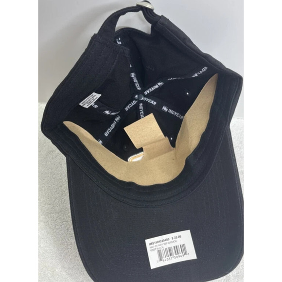 IndyCar Hat Slouch 2024 Indianapolis 108th Indy 500 Gainbridge Black Adjustable - Picture 5 of 5